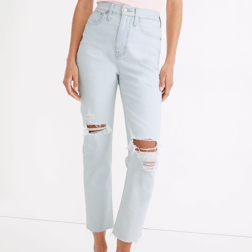 Madewell The Momjean in Harman Wash - 24 - Picture 4 of 9